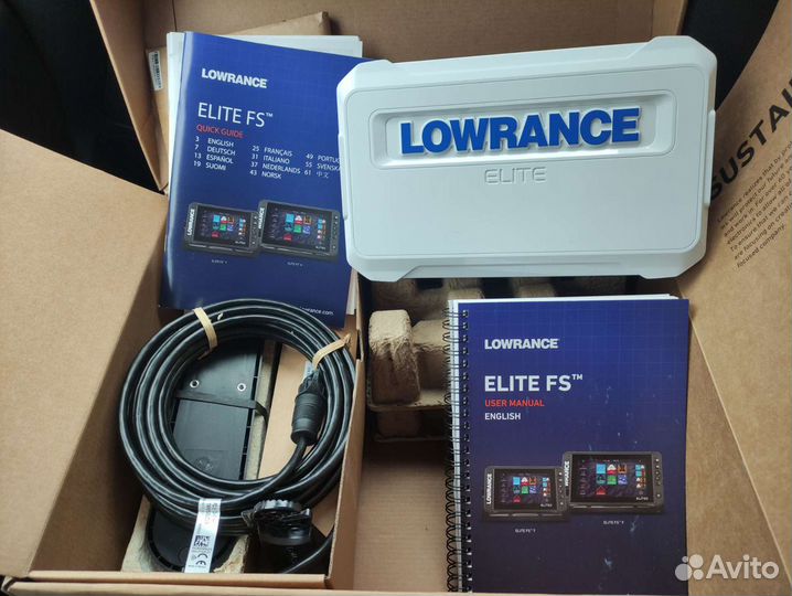 Эхолот lowrance elite 7fs 3in1