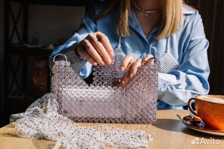 Сумка из бусин
