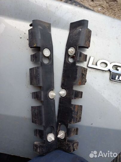 Крепление заднего бампера Renault Logan 1