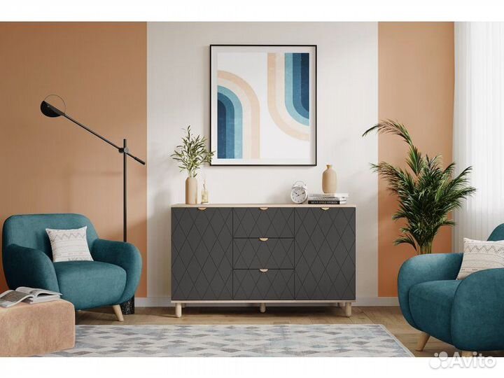 Тумба Теджонс-2 Diamond Grafit