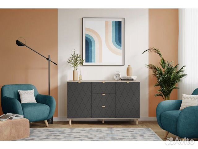 Тумба Теджонс-2 Diamond Grafit