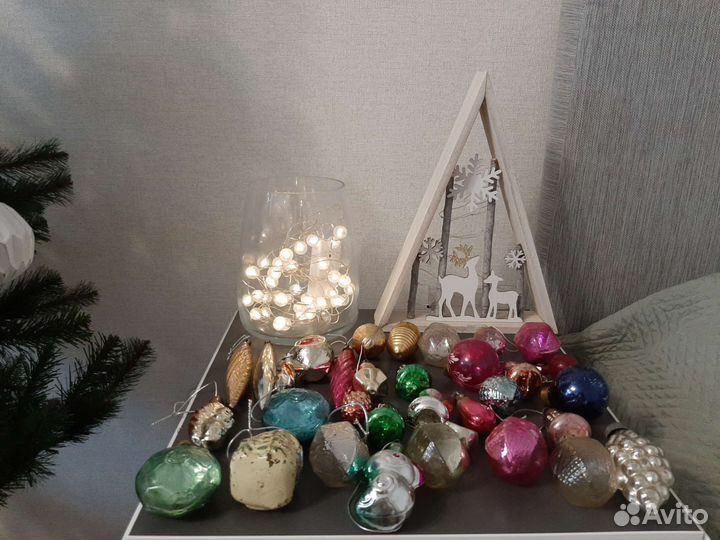 Елочные игрушки СССР