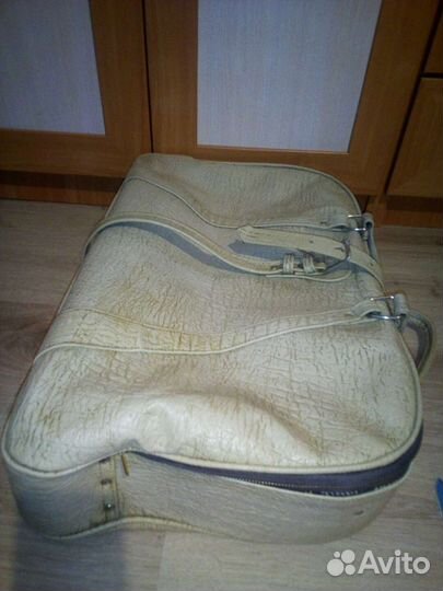 Чемодан кожанный.времён СССР