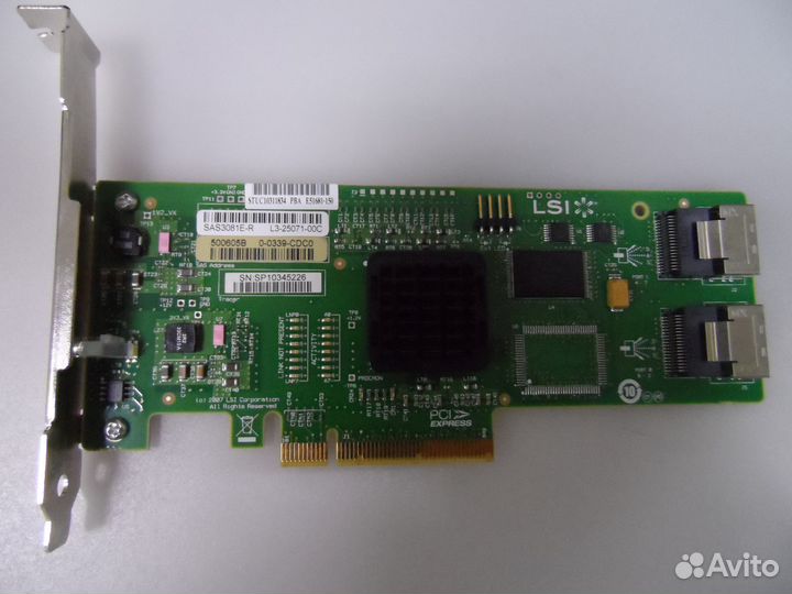 LSI Logic SAS-контроллер 3081E-R PCI-E