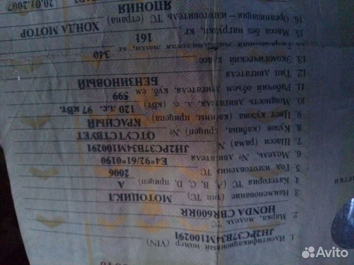 Сбр 600рр