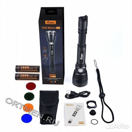 Фонарь FiTorch PR40 поисковый