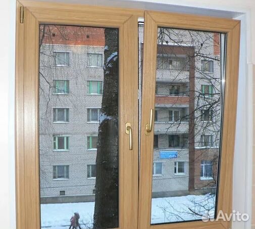 Окна под дерево