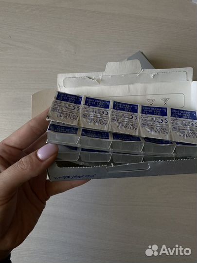 Линзы acuvue trueye 1 day и acuvue oasis