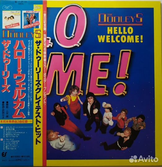 LP - The Dooleys- Hello Welcome /Japan/ - 1980