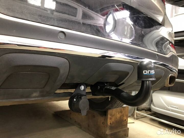 Фаркоп Mercedes Benz GLC 250 вертикально съемный