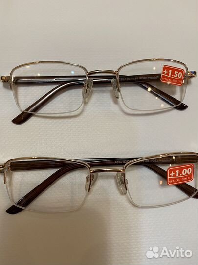 Очки plus (минус)