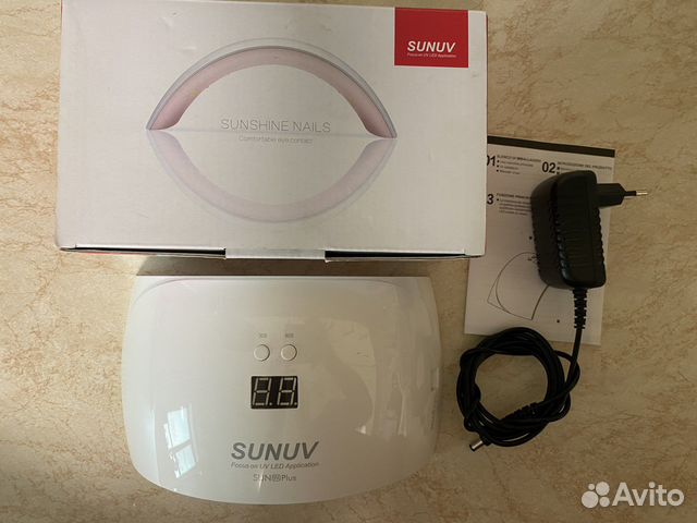 Лампа для сушки ногтей sun9x Plus