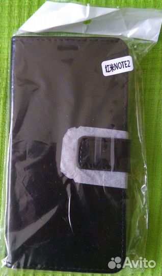 Чехол книжка для Xiaomi Redmi Note 2 Черный