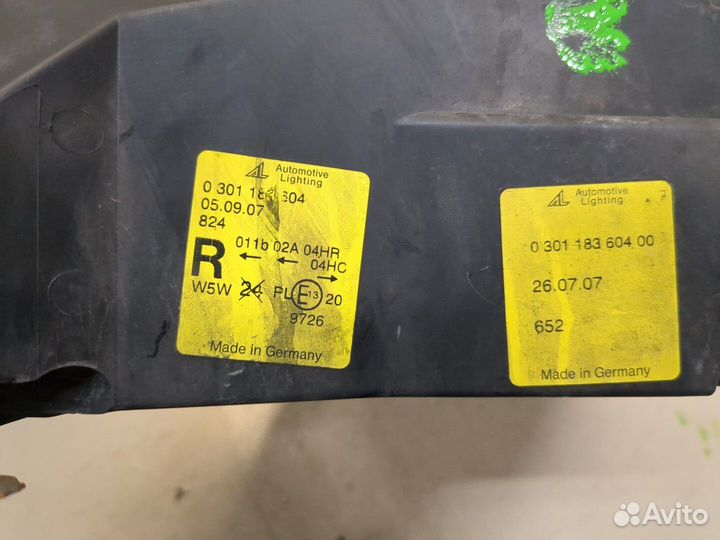 Фара (передняя) Ford Galaxy, 2005