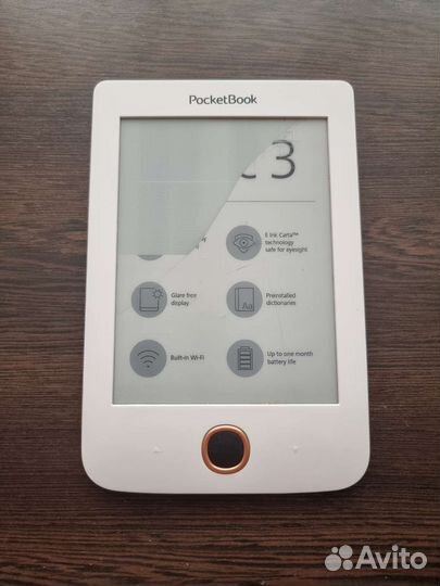 Электронная книга PocketBook 614 Basic 3 White