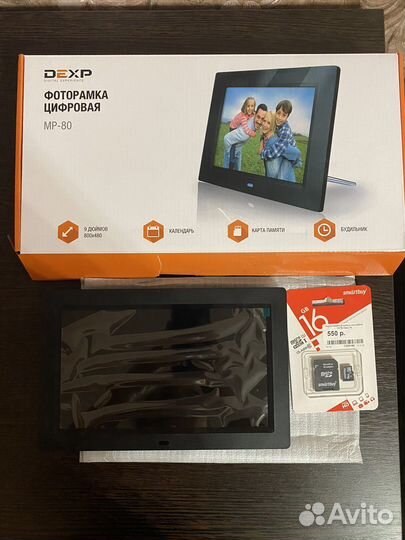 Цифровая фоторамка dexp