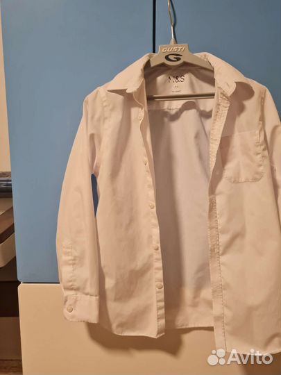 Рубашка школьная 128 134