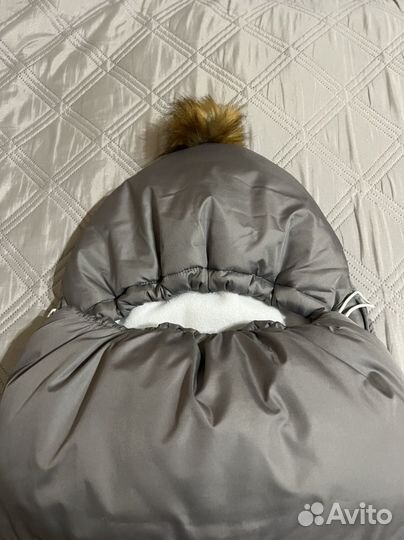 Зимний конверт в коляску 68р