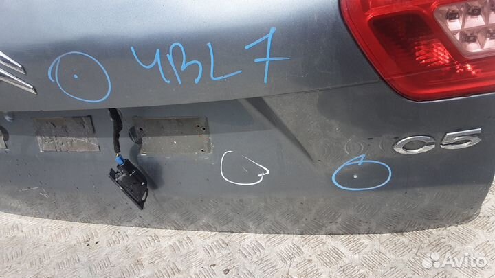 Крышка багажника Citroen C5 (2008-2015)