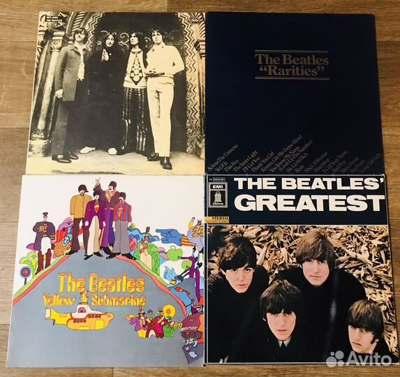 Пластинки the Beatles
