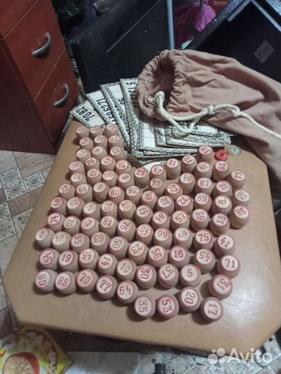 Настольная игра лото времён СССР весь комплект