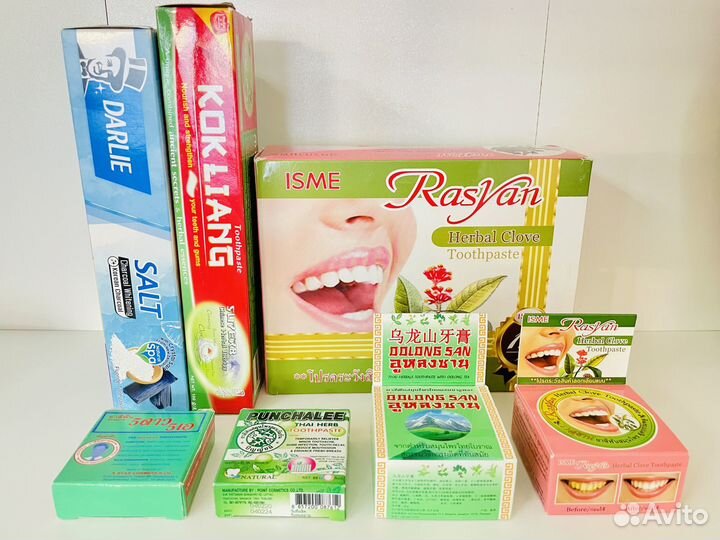 Тайская зубная паста