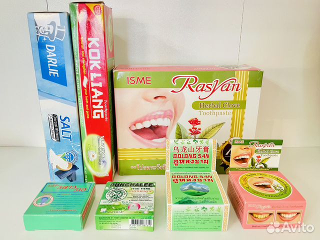 Тайская зубная паста