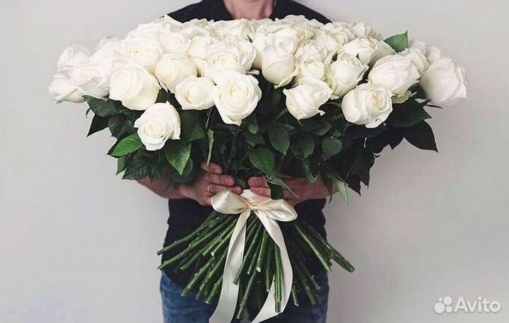 Длинные высокие розы 110 150 160 180 200 см