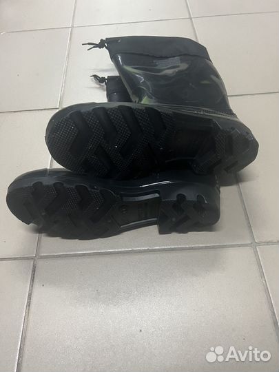 Сапоги резиновые с чулком вкладышем