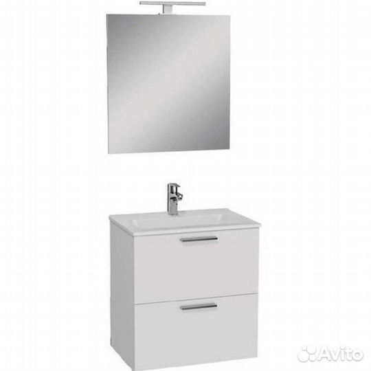 Комплект мебели vitra для ванной 75021 Белый