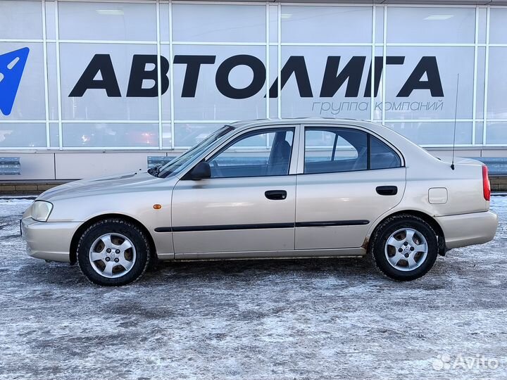 Hyundai Accent 1.5 МТ, 2007, 115 477 км