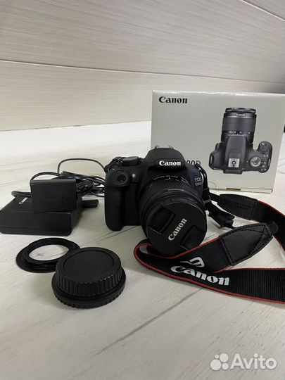 Зеркальный фотоаппарат canon 1200d