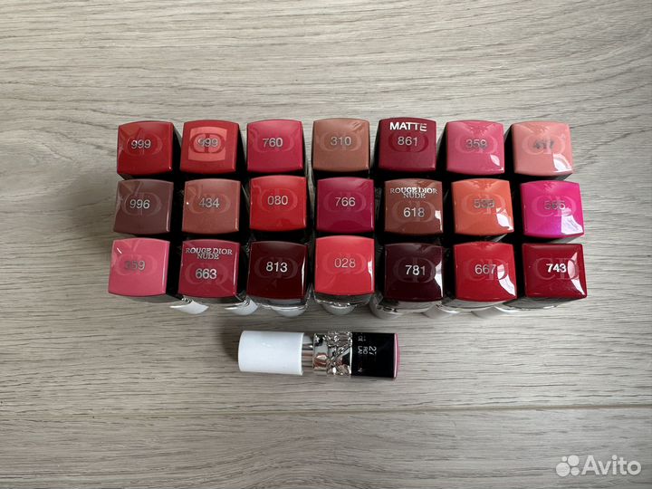 Помада dior Rouge Dior - tester (тестер)