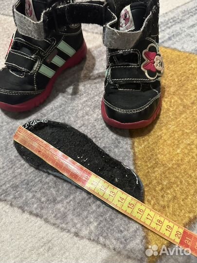 Ботинки adidas осень, весна 24 размер