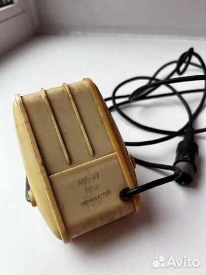 Старый старинный микрофон СССР мд-47 1968 год