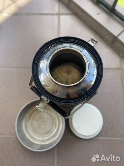 Термос нержавейка ссср, широкая горловина 3литра