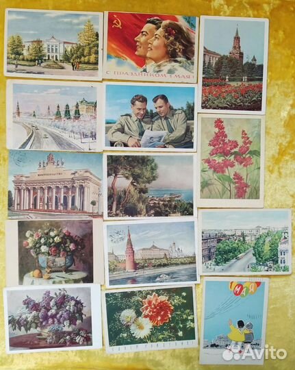 Открытки Гундобин Климашин СССР 50х г