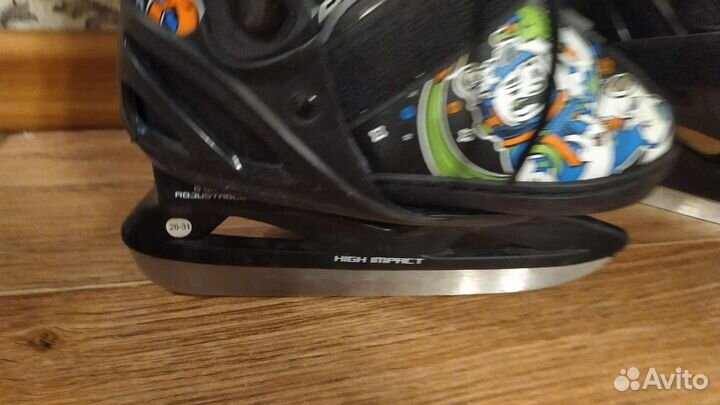 Коньки раздвижные 26-31