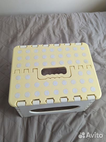 Табурет стул стремянка складной пластик садовый