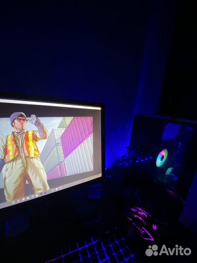 Игровой пк + Монитор + Девайсы