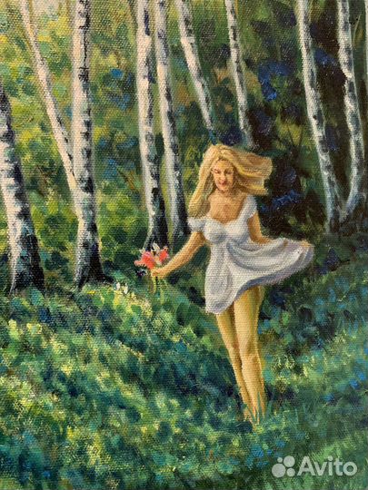 Картина маслом на холсте