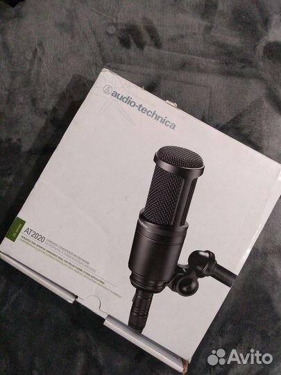 Audio technica AT2020 + xlr кабель
