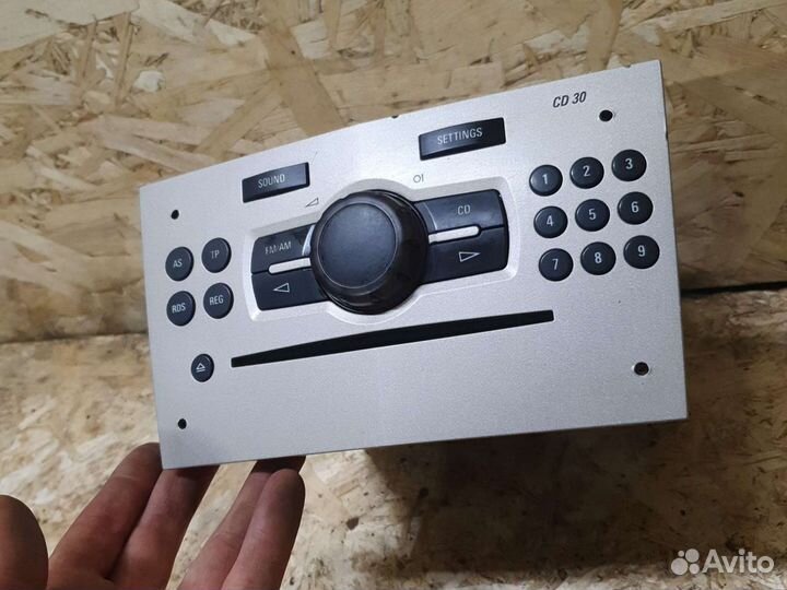 Магнитола штатная опель корса Д