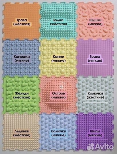 Детский ортопедический коврик