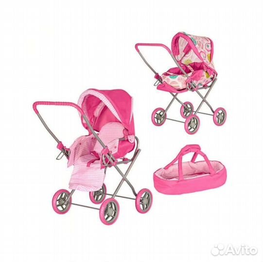 Кукольная коляска трансформер