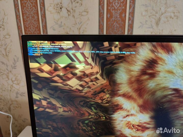 Видеокарта RX570 Asus 4gb strix