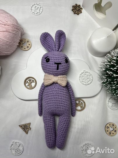 Игрушки амигуруми зайчики