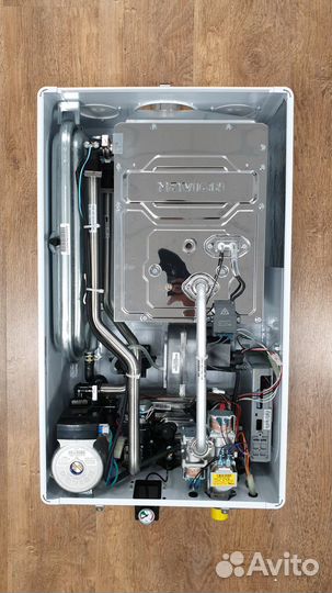 Газовый 2конт. турбо котел 24квт (made in Korea)