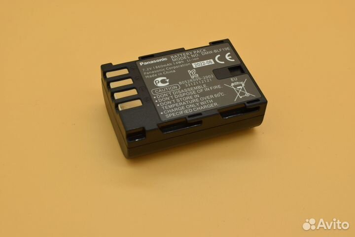 Аккумулятор panasonic DMW-BLF19E (зу BLF19/BTC 10)