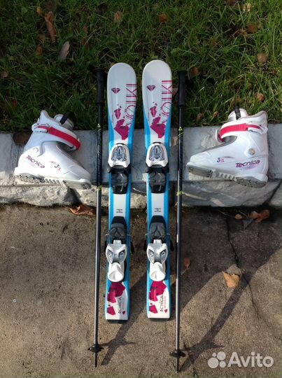 Горные лыжи детские с ботинками